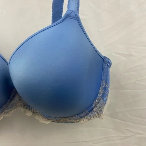 Wacoal Light Blue Lace 853256 38DD Bra - Picture 3 of 10